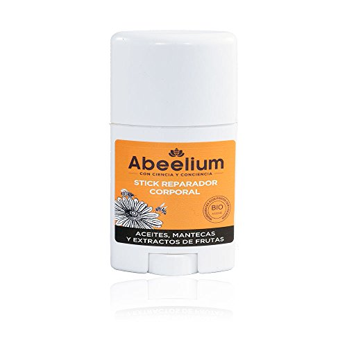 Abeelium | Crema Hidratante Corporal Ecológica en Stick | Crema Hidratante Sin Parabenos, Sin Siliconas, Sin perfumes | Cosmética Natural y Ecológica | Cosmética con Miel | Hecho en España - 50 ml