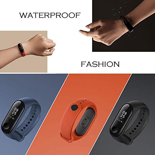 Acalder 12 Piezas Correas para Xiaomi Mi Band 4 /Mi Band 3 Pulsera Reloj Silicona Banda para Mijia Mi Band 4-12 Colores