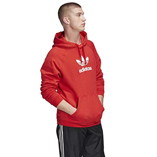 adidas Adiclr PRM Sudadera con Capucha, Hombre, Rojo (Lush Red), S