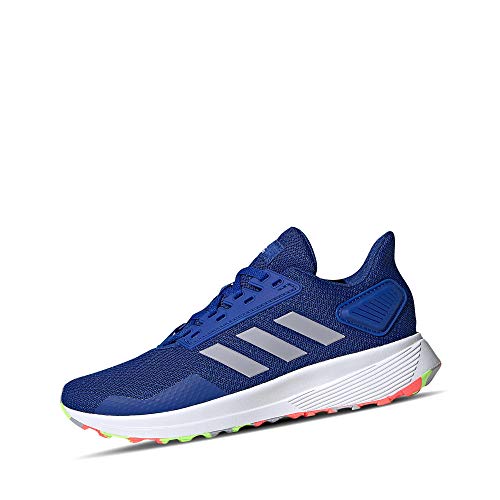 adidas Duramo 9, Running Shoe Unisex-Child, Team Royal Blue/Glory Grey/Signal Green, 38 EU