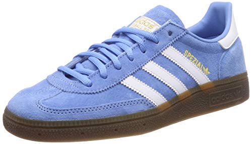 adidas Handball Spezial, Sneaker Mens, Light Blue/Footwear White/Gum, 42 2/3 EU