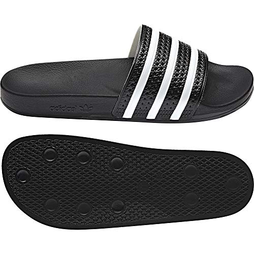 adidas Originals Adilette, Chanclas para Hombre, Negro White/Black, 39 EU