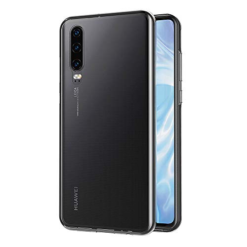 AICEK Funda Huawei P30, Transparente Silicona 360°Full Body Fundas para Huawei P30 Carcasa Silicona Funda Case (6,47 Pulgadas)