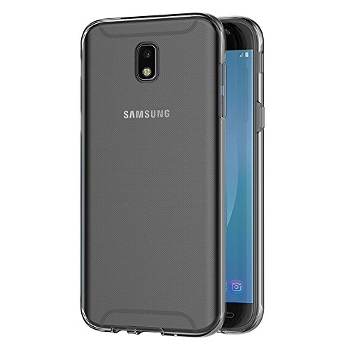 AICEK Funda Samsung Galaxy J5 2017, Transparente Silicona 360 Grados Full Body Fundas para Samsung J5 2017 Carcasa Silicona Funda Case (5,2 Pulgadas SM-J530F)