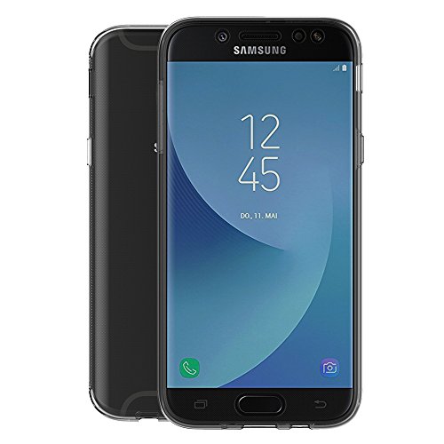 AICEK Funda Samsung Galaxy J5 2017, Transparente Silicona 360 Grados Full Body Fundas para Samsung J5 2017 Carcasa Silicona Funda Case (5,2 Pulgadas SM-J530F)