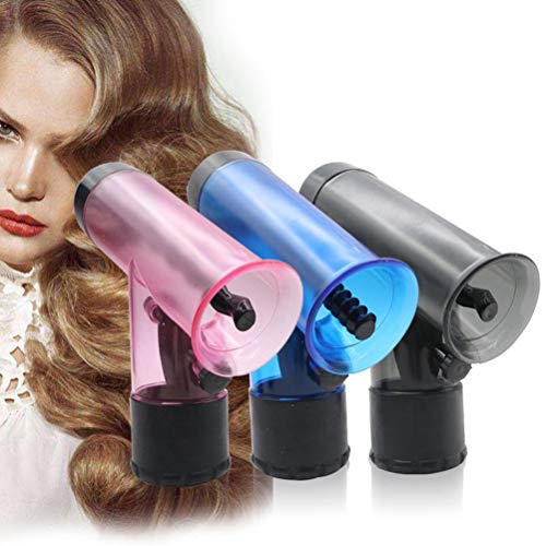 Air Curler Secador de pelo Spin Roller Difusor, rizos difusor Tornado Style Aire Automático Rizador de pelo, Curly Secador de pelo elástico Air Outlet Mujeres Hairstyling Beauty Tool