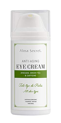 Alma Secret Contorno de Ojos Antiedad con Aguacate, Té Verde