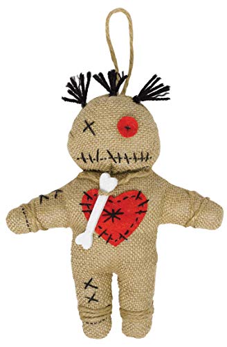 amscan witch doctor voodoo muñeca accesorio de fiesta