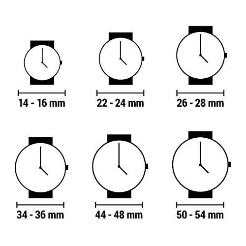 ARABIANS Reloj Analógico para Hombre de Cuarzo con Correa en Tela HBA2228DR