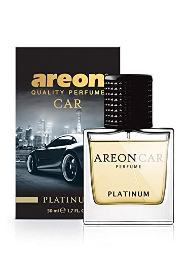 Areon Car Platinum Perfume - Ambientador de lujo para coche, 50 ml