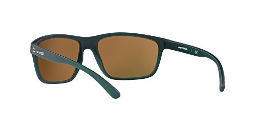 Arnette Booger 4234 Gafas, MATTE GREEN/BROWNORANGE24KIRIDIUM, 61 Hombres