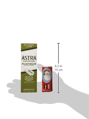 Astra E13 - Kit de afeitado manual para hombre