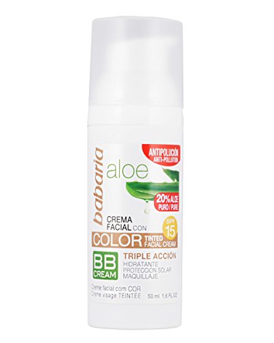 Babaria Aloe Vera Cr. Color Bb Cream Spf15 50 ml