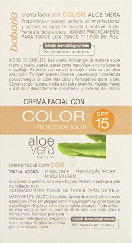 Babaria Aloe Vera Cr. Color Bb Cream Spf15 50 ml