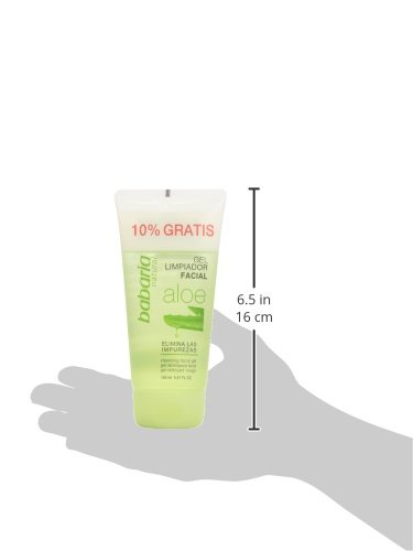 Babaria Aloe Vera - Gel limpiador facial, 150 ml