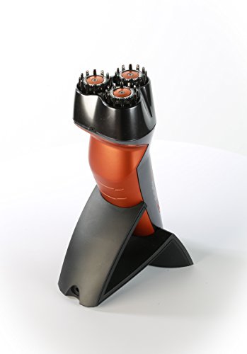 BaByliss Le Beard Designer SH510E - Barbero, cuchillas con recubrimiento de titanio, doble corte multidireccional, color negro y naranja