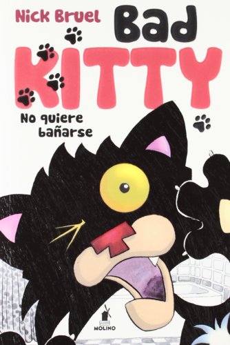 Bad kitty no quiere bañarse (PEQUES)