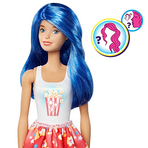 Barbie Reveal 2da ola Inspirada en la gastronomía, muñeca que cambia de color con agua (Mattel GTP41) , color/modelo surtido