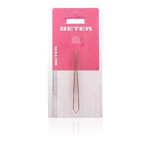 Beter - Pinzas con punta roma recta - 10.4 cm - 1 unidad