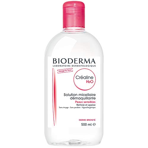 Bioderma Crealine H2O - Solución micelar desmaquillante 2 x 500 ml