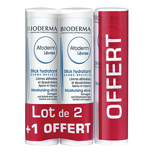 Bioderma, Set de stick Hidratante Labios 4 gr x 3