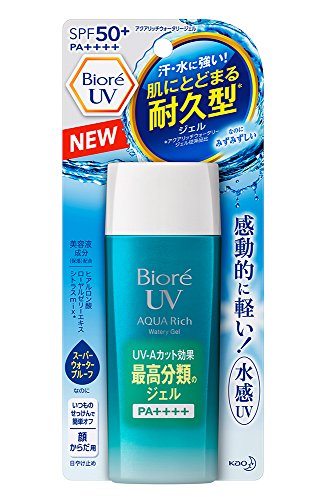 Biore UV Aqua Rich Watery Gel SPF50+ PA++++ Ultra Light 2017 version 90ml