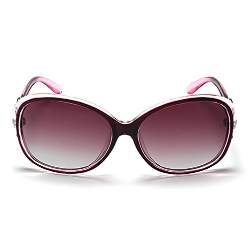 BLDEN Gafas de Sol Polarizadas Mujer, Moda Casual Estilo Gafas de Sol Oval Elegante UV 400 Protection