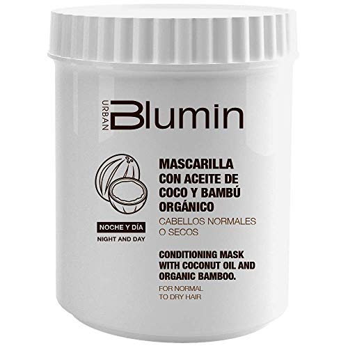 Blumin Mascarilla de Pelo Mascarilla para el Cabello con Aceite de Coco y Bambú Orgánico 700 ml