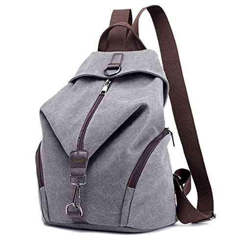 Bolso Mochila Mujer Casual Pequeña Mochilas Mujer Antirrobo, JOSEKO Señoras Bolsa de Viaje Bolsa de Escuela Bolsa Vintage Bolsa de Gran Capacidad Informal para Viajes Senderismo Regalo Mujer