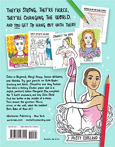 Boss Babes: A Coloring and Activity Book for Grown-Ups