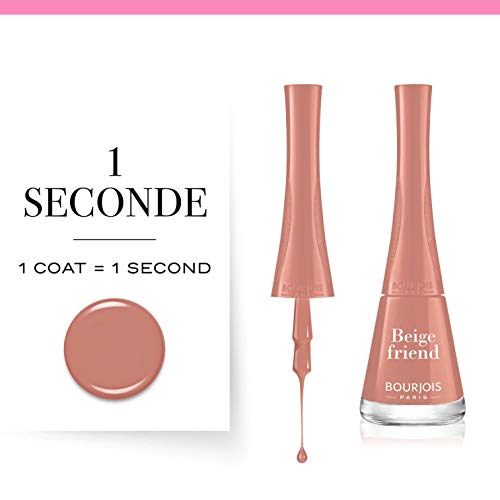 Bourjois 1 Seconde Esmalte de Uñas Tono 4 Beige friend - 45 gr