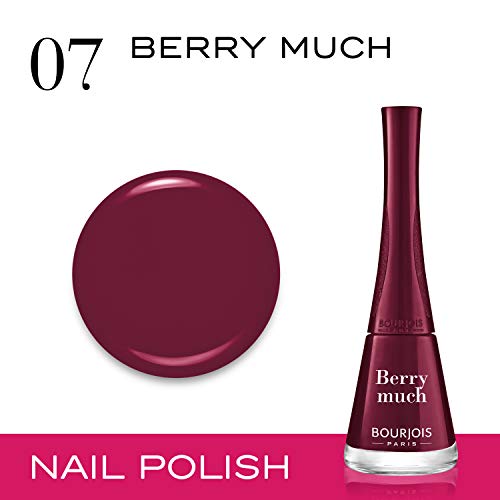 Bourjois 1 Seconde Esmalte de Uñas Tono 7 Berry much - 45 gr