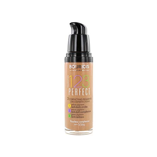 Bourjois 123 Perfect Base de Maquillaje Tono 58 Dark tan - 114 gr.