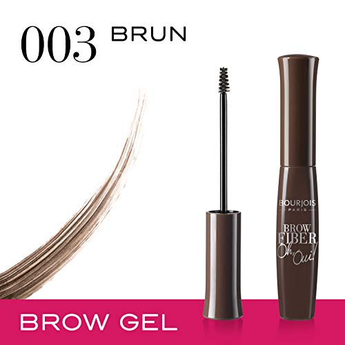 Bourjois Brow Fiber Oh Oui, Máscara de cejas, Tono 003 brun/brown, 6.65 g