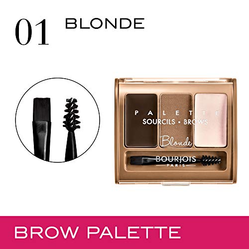 Bourjois Brow Palette Kit para cejas Tono 1 Blonde - 37 gr.