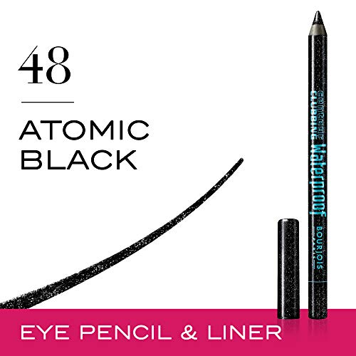 Bourjois Contour Clubbing; Delineador de Ojos. Tono 48 Atomic Black - 5 gr.