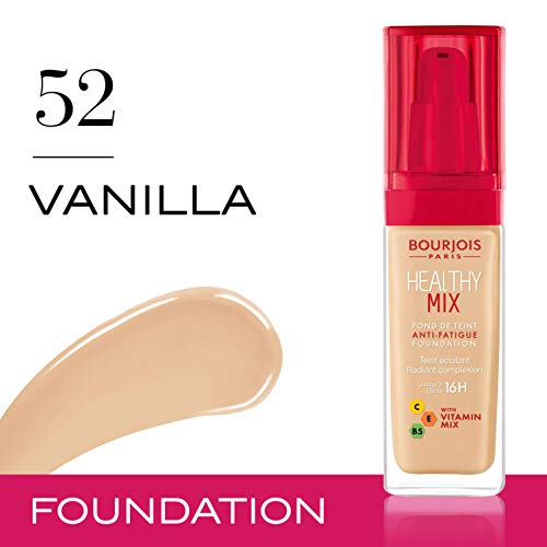 Bourjois Healthy Mix Base de Maquillaje Tono 52 Vanilla, 30 ml