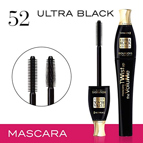 Bourjois Twist Up Máscara de pestañas Tono 52 Ultra Black - 29 gr.