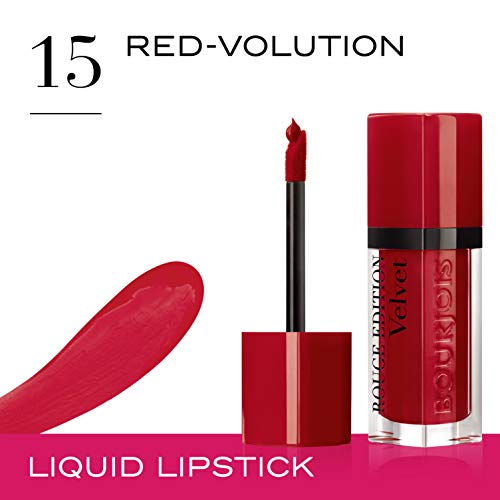 Bourjois Velvet Barra de Labios Líquida Tono 15 Red-volution - 28 gr