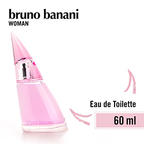 Bruno Banani Woman eau de toilette Mujeres 60 ml - Eau de toilette (Mujeres, 60 ml, Envase no recargable, Hiedra, Lirio, Naranja, Sweet Orange, Ivy, Water Lily, Fresia, Lirio del valle, Durazno)