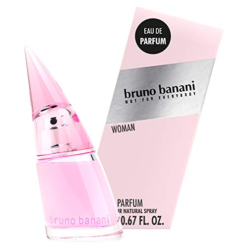 Bruno Banani Woman Intense Eau de Parfum Natural Spray, perfume floral afrutado para mujer, 1 unidad (20 ml)