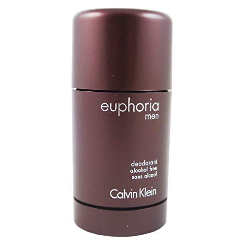 Calvin Klein Euphoria Men Hombres Desodorante en barra - Desodorantes (Hombres, Desodorante perfumado, Desodorante en barra, De U, Universal, 75 g)