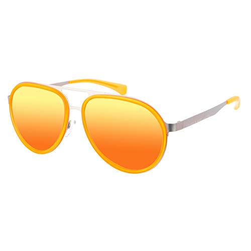 Calvin Klein Jeans Gafas de sol, Amarillo (Yellow), 57.0 para Hombre