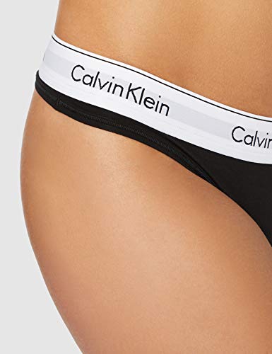 Calvin Klein Underwear, Braguitas para Mujer, Negro (BLACK 001), S