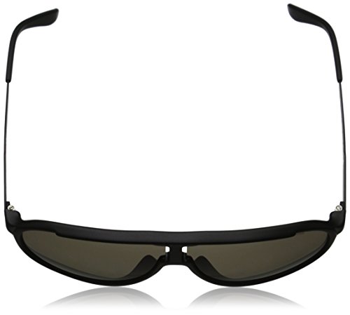 Carrera NEW CHAMPION NR GUY Gafas de sol, Negro (Black Matte/Brown Grey), 62 Unisex-Adulto