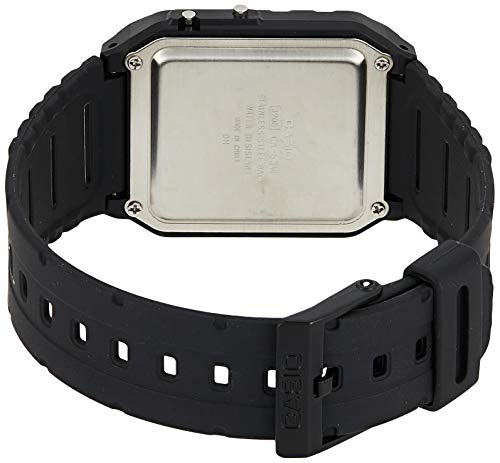 Casio Reloj con Correa de Goma Unisex CA-53W-1ER