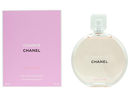 CHANEL CHANCE EAU VIVE 150 ml eau de toilette Mujeres - Eau de toilette (Mujeres, 150 ml, Envase no recargable, Toronja, Naranja, Grapefruit and Blood Orange, Jazmín)