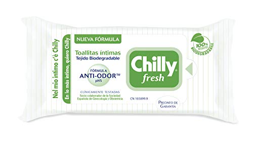 Chilly Toallitas Íntimas Gel 12 Unidades 300 ml