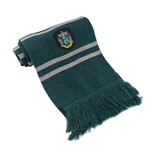 Cinereplicas Harry Potter Bufanda 190 cm - Ultra Soft - Bolsa con cremallera (Slytherin)