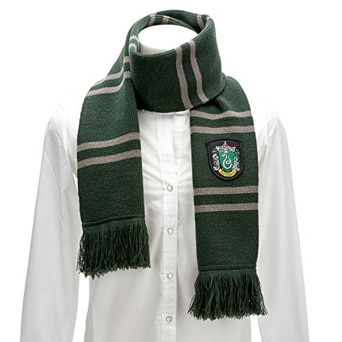 Cinereplicas Harry Potter Bufanda 190 cm - Ultra Soft - Bolsa con cremallera (Slytherin)